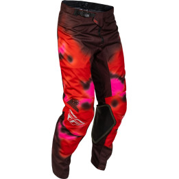 Pantalon FLY RACING Kinetic Blur - rouge/marron | Oxmoto