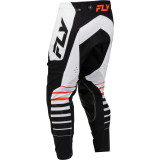Pantalon FLY RACING Evolution DST Bolt - blanc/noir/orange