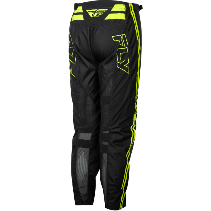 Pantalon enfant FLY RACING F-16 Raze - noir/gris | Oxmoto