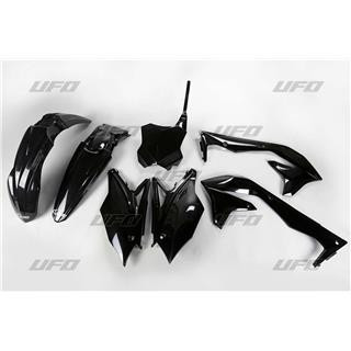 Kit plastique UFO noir Kawasaki KX450F | Oxmoto