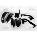 Kit plastique UFO noir Kawasaki KX450F | Oxmoto