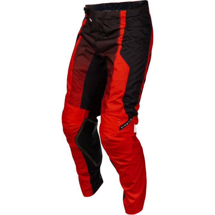 Pantalon FLY RACING Kinetic Fade - rouge/noir/blanc | Oxmoto