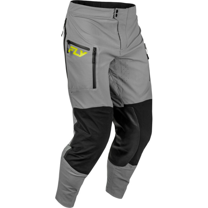 Pantalon FLY RACING Patrol Elite - gris/noir/Hi-Vis | Oxmoto
