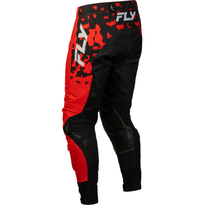 Pantalon FLY RACING Lite Flake - rouge/gris/noir | Oxmoto