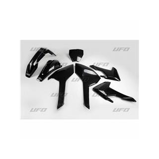 Kit plastique UFO noir Husqvarna | Oxmoto