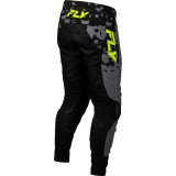 Pantalon FLY RACING Lite Flake - gris/Hi-Vis/noir | Oxmoto