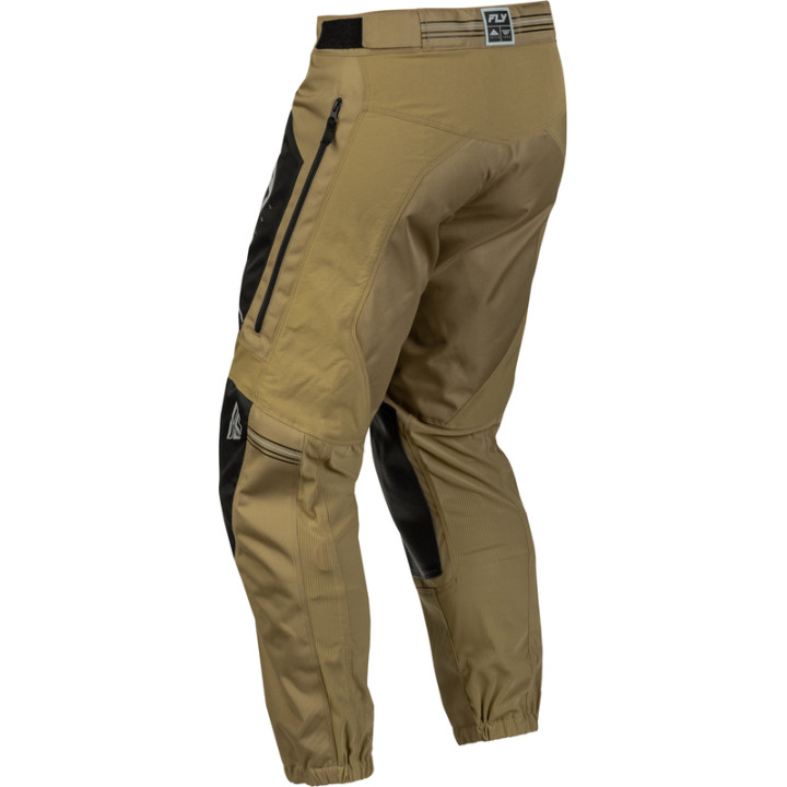 Pantalon FLY RACING Patrol - Tan/noir | Oxmoto