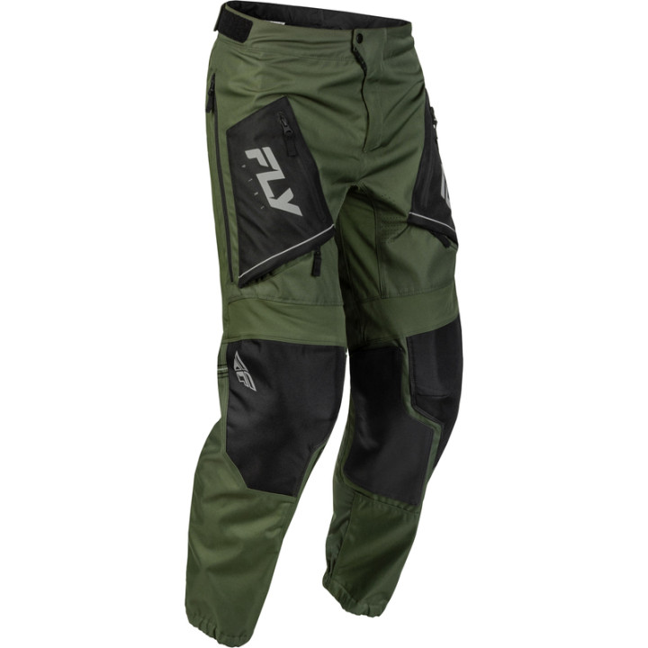 Pantalon FLY RACING Patrol - Forest Green/noir | Oxmoto