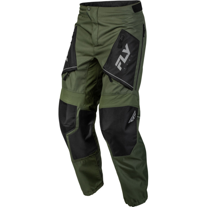 Pantalon FLY RACING Patrol - Forest Green/noir | Oxmoto