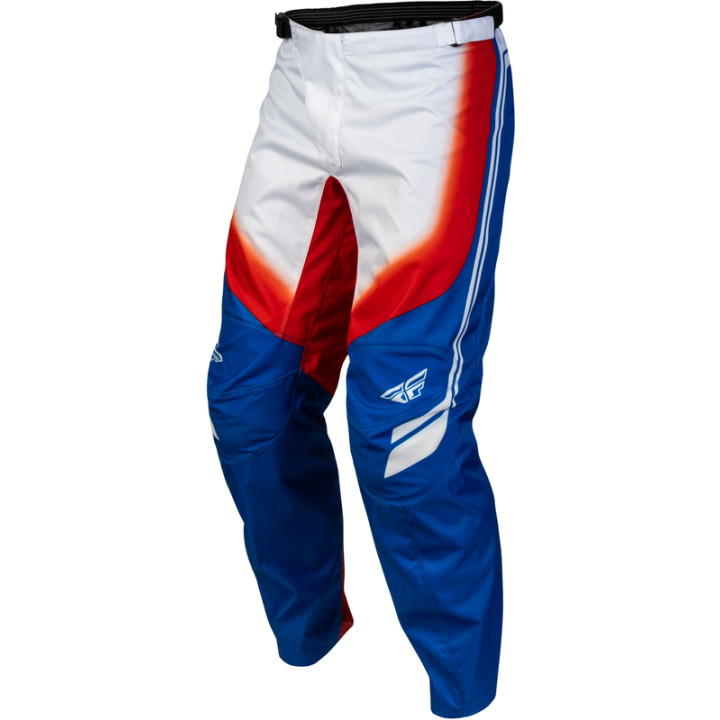 Pantalon FLY RACING F-16 Raze - rouge/blanc/bleu | Oxmoto