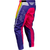Pantalon FLY RACING F-16 Raze - violet/rouge/jaune | Oxmoto