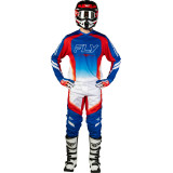Pantalon FLY RACING F-16 Raze - rouge/blanc/bleu | Oxmoto