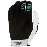 Gants FLY RACING Lite Vibe - blanc/rose/bleu | Oxmoto