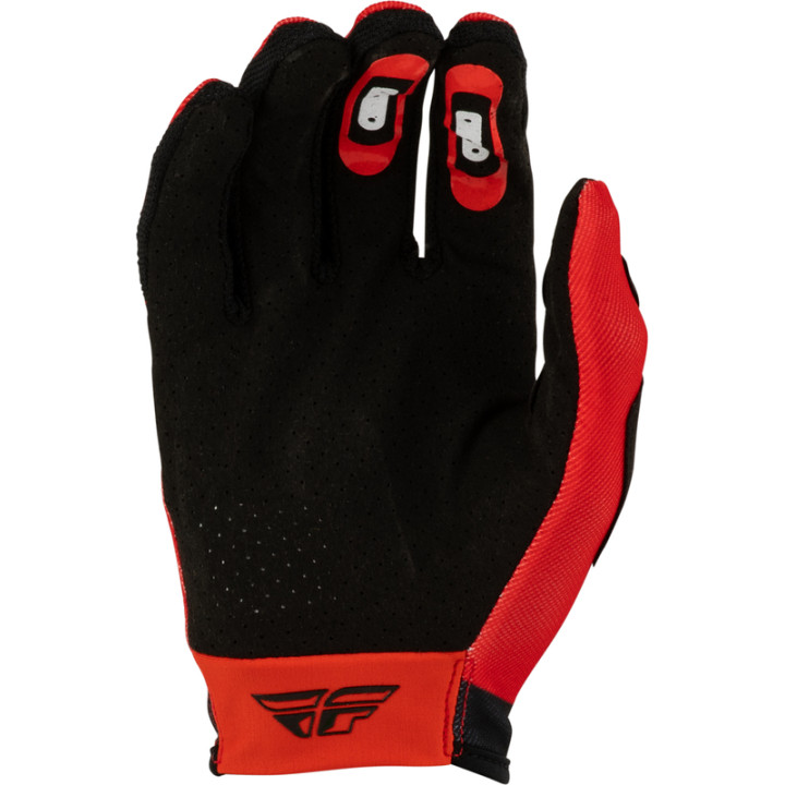 Gants FLY RACING Youth Lite Flake - rouge/noir | Oxmoto