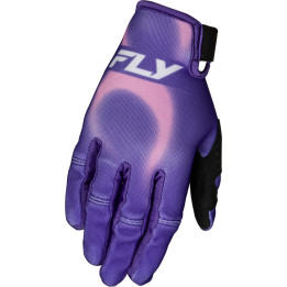 Gants FLY RACING Youth Kinetic Torch - violet/rose | Oxmoto