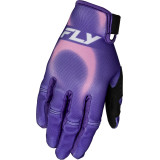 Gants FLY RACING Youth Kinetic Torch - violet/rose | Oxmoto