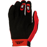 Gants FLY RACING Lite Flake - rouge/noir | Oxmoto