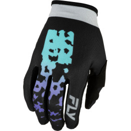 Gants FLY RACING Lite Flake - noir/gris/multi | Oxmoto