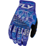 Gants FLY RACING Kinetic Blur - bleu/Navy | Oxmoto