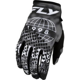 Gants FLY RACING Kinetic Blur - noir/gris | Oxmoto