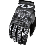 Gants FLY RACING Kinetic Blur - noir/gris | Oxmoto