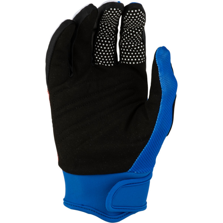 Gants FLY RACING Youth F-16 Raze - rouge/blanc/bleu | Oxmoto