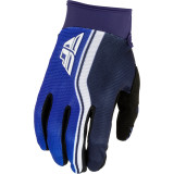 Gants FLY RACING Youth F-16 Raze - Navy/bleu/blanc | Oxmoto