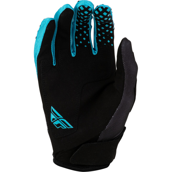 Gants FLY RACING Kinetic Fade - noir/bleu/blanc | Oxmoto