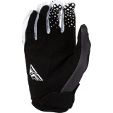 Gants FLY RACING Kinetic Fade - noir/blanc/Hi-Vis | Oxmoto