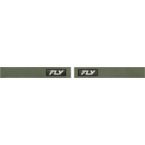 Masque FLY RACING Focus Sand vert/noir - écran Dark Smoke