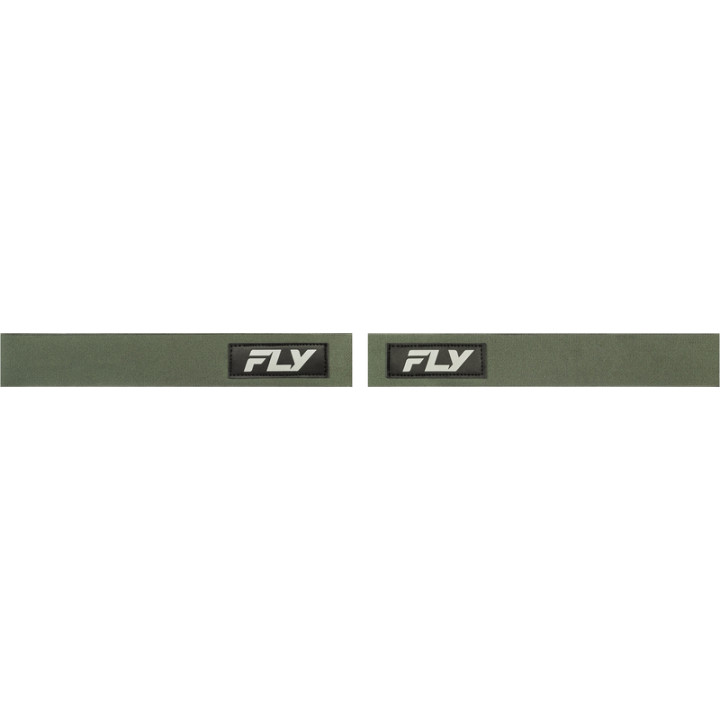 Masque FLY RACING Focus Sand vert/noir - écran Dark Smoke