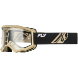 Masque FLY RACING Focus noir/Khaki - écran clair | Oxmoto