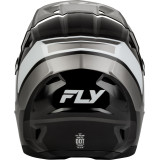 Casque enfant FLY RACING Kinetic Scrap - noir/blanc/gris