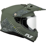 Casque FLY RACING Trekker - Matte Sage/gris | Oxmoto
