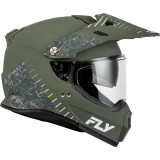 Casque FLY RACING Trekker - Matte Sage/gris | Oxmoto