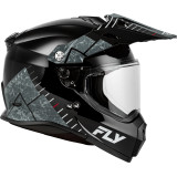 Casque FLY RACING Trekker - noir/gris | Oxmoto