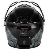 Casque FLY RACING Trekker - noir/gris | Oxmoto