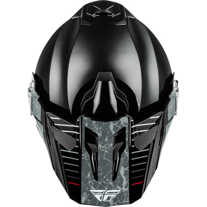 Casque FLY RACING Trekker - noir/gris | Oxmoto