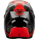 Casque FLY RACING Kinetic DBK 27 - noir/rouge/gris | Oxmoto