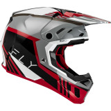 Casque FLY RACING Formula CC Strike - gris/rouge/noir/blanc