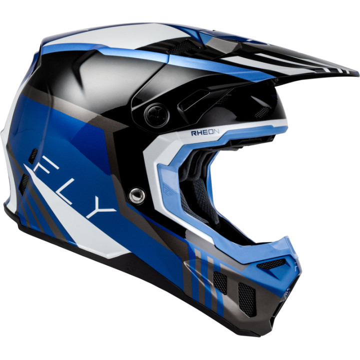 Casque FLY RACING Formula CC Strike - noir/bleu/gris/blanc