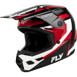 Casque FLY RACING Kinetic Sync - noir/rouge/blanc | Oxmoto