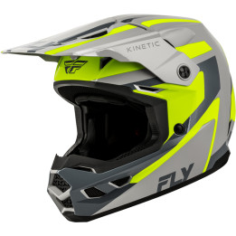 Casque FLY RACING Kinetic Sync - gris/Hi-Vis | Oxmoto