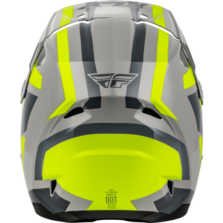 Casque FLY RACING Kinetic Sync - gris/Hi-Vis | Oxmoto