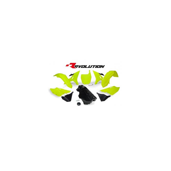Kit plastiques Racetech revolution + réservoir Yamaha yz125/250