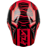Casque FLY RACING Formula CP Charge - noir/rouge | Oxmoto