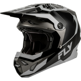 Casque FLY RACING Formula CP Charge - noir/gris/Light Grey