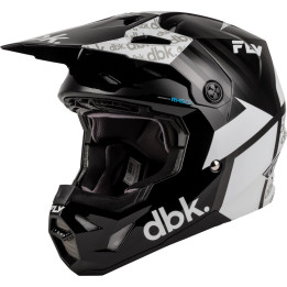 Casque enfant FLY RACING Formula CP DBK - noir/blanc/gris