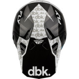 Casque FLY RACING Formula CP DBK - noir/blanc/gris | Oxmoto