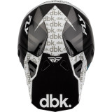Casque enfant FLY RACING Formula CP DBK - noir/blanc/gris